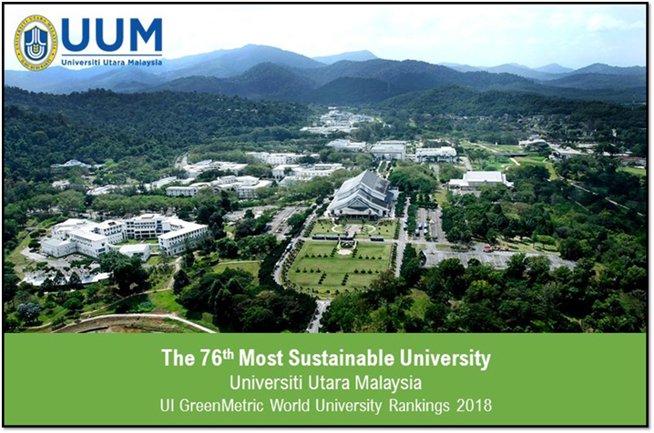 UUM Soars Seven Rungs Up The UI Greenmetric World 